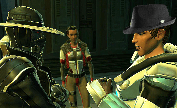 Tarro Blood in a Fedora. You're welcome.