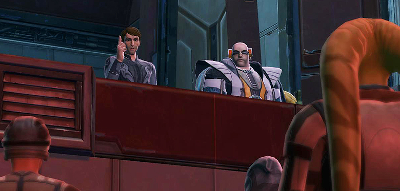 Behave! Or the Jedi will eat you.